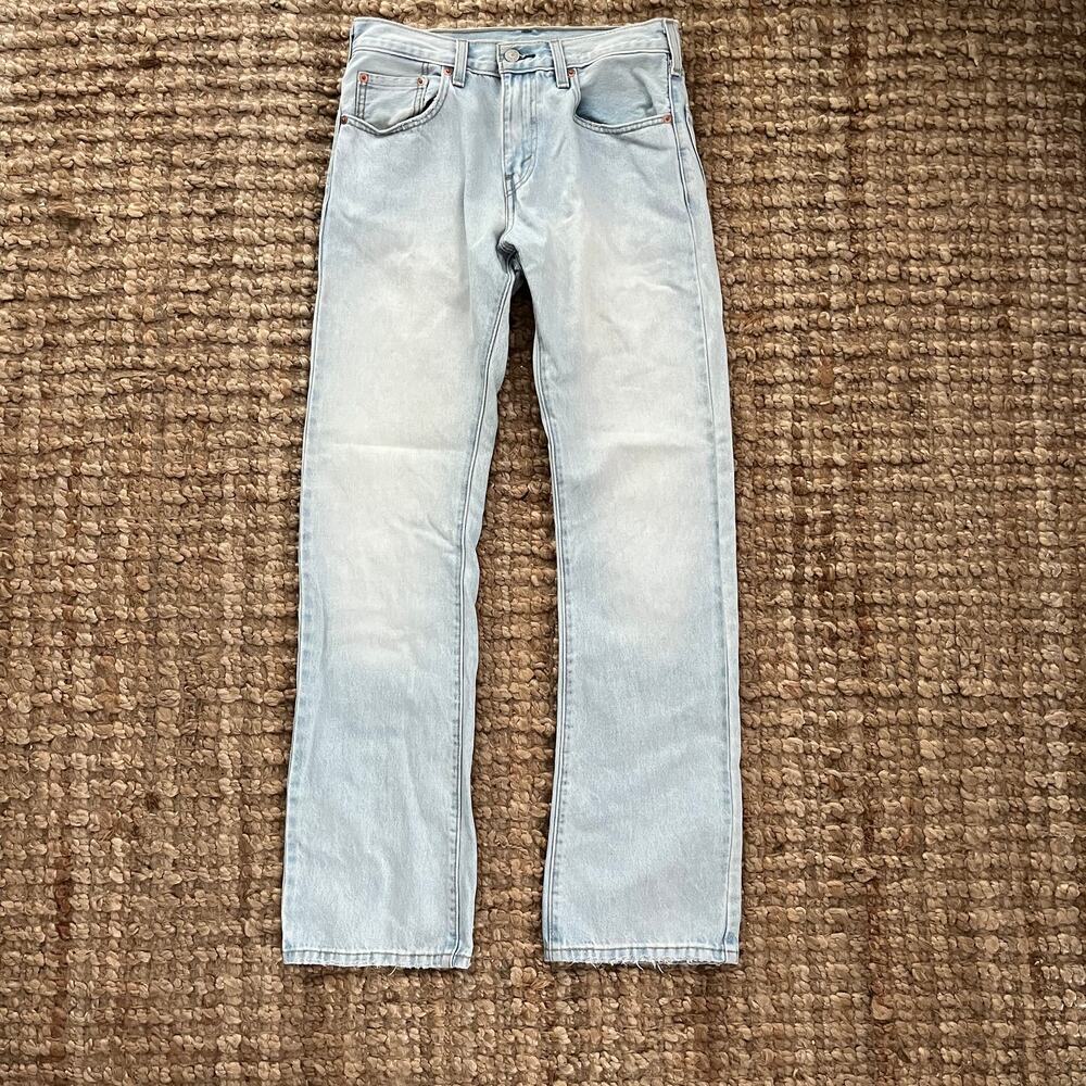 Levi's 517 Bootcut Jeans Women's W29 L32 Light Wash Mid Rise Denim 29x32